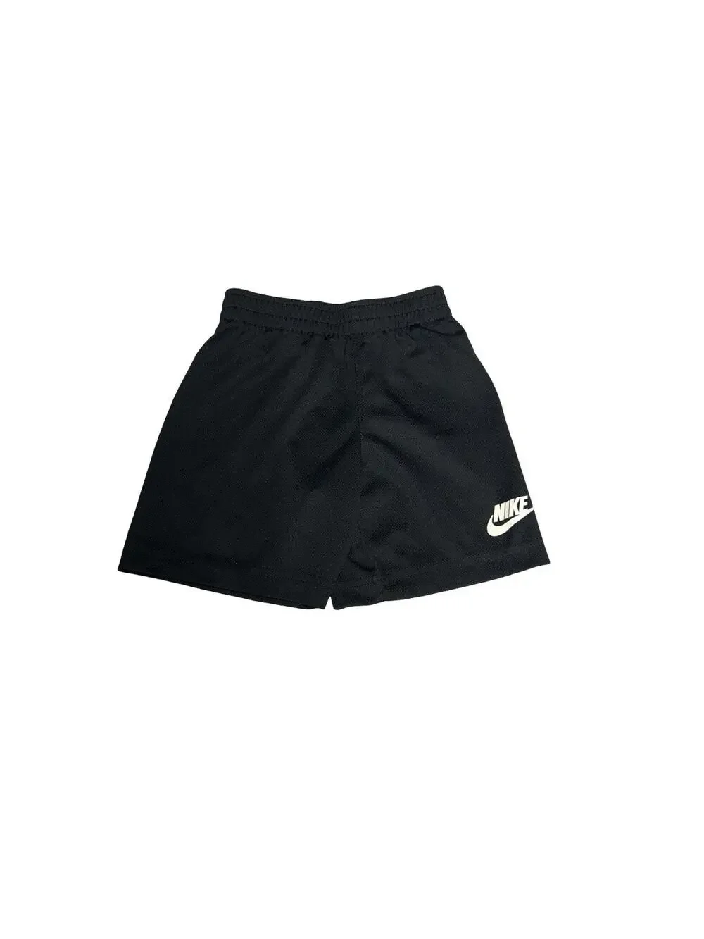 Nike Boys Black Athletic Shorts Size XS 3-4 Years Dri-FIT Active Mesh Logo Kids
